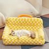 Pets In Autumn and Winter Dopamine Dog Kennel Warm and Comfortable Dog Bed Pet Sofa Winter Mat Sleeping Mat Four Seasons Cat Kennel