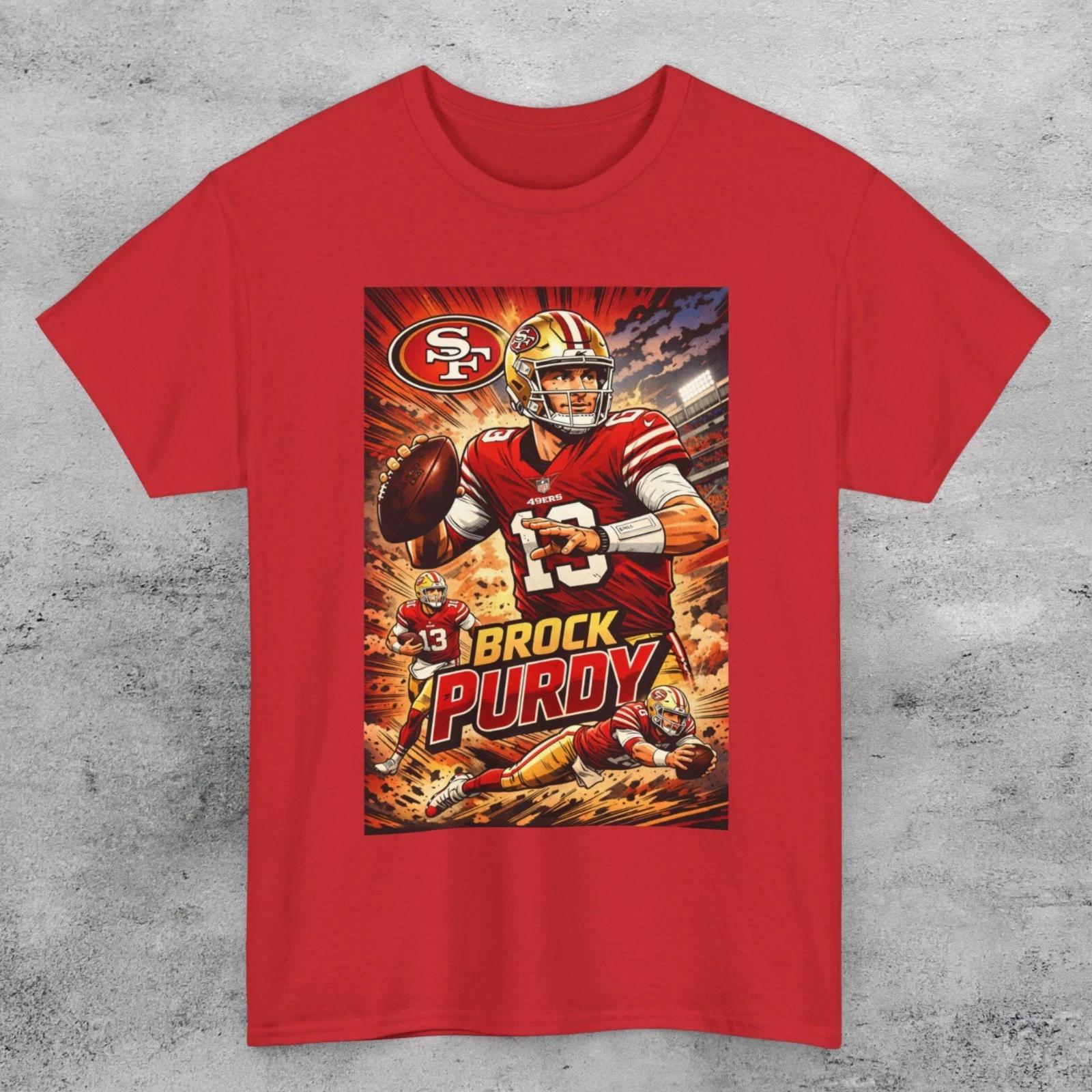 BROCK PURDY UNISEX T Shirt Niners Tee SF 49ers shirt XXL