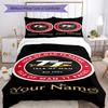 Isle Man Tt Personalized Text Bed CoverBed Suitable for Bedrooms Wrinkle Resistant Bedroom Decor Birthday Christmas Gift Idea
