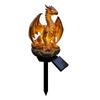 Warm Night Glow Solar Garden Light Solar Powered Solar Stake Light Dragon Garden Light  Patio Decor