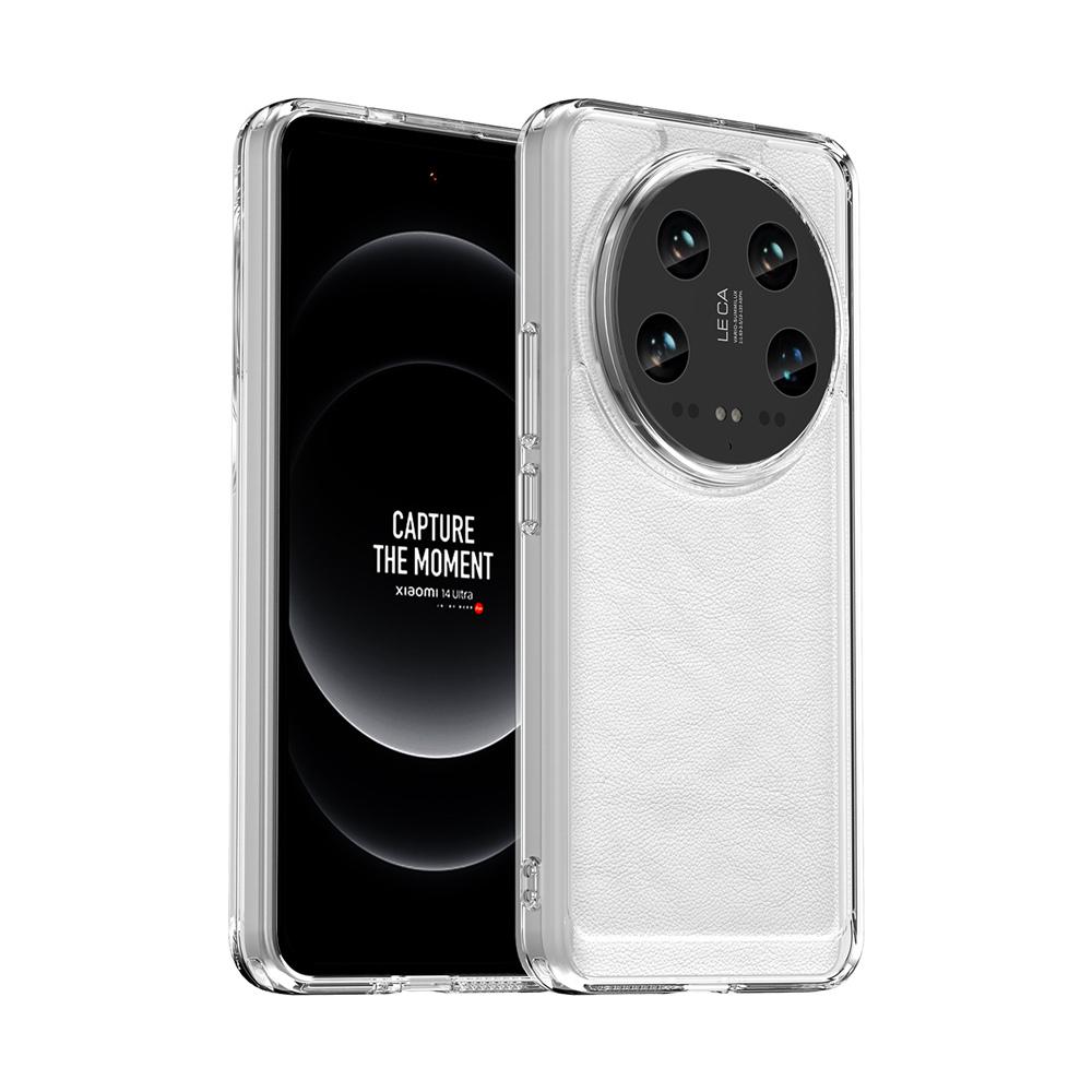 

Прозрачный противоударный чехол KEYSION для Xiaomi 14 Ultra 5G, мягкий силиконовый прозрачный чехол из ТПУ для задней панели телефона Xiaomi 14 5G 14 Pro 5G for Xiaomi 14 Pro чистый
