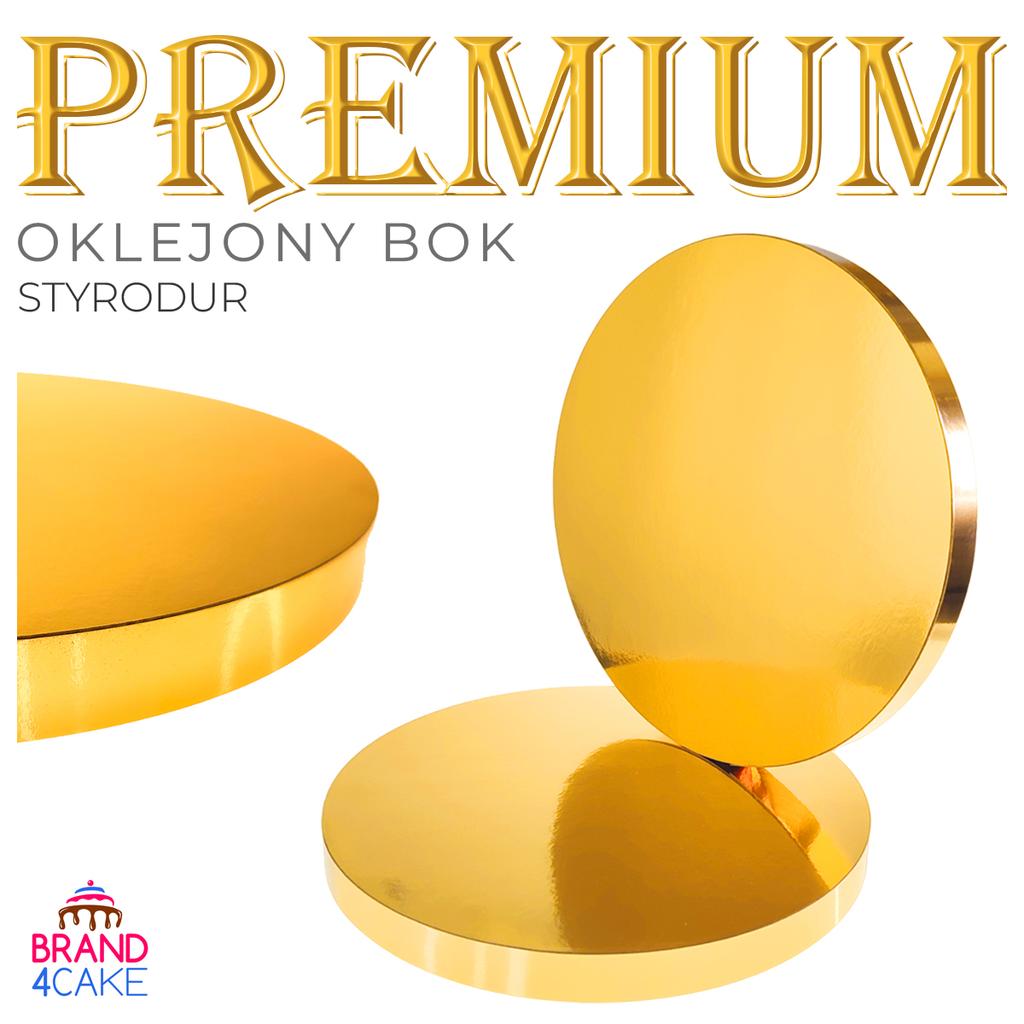 Cake board base gold 25 cm 2 cm set 10 pcs cake drum round premium brand4cake