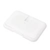 Baby Wipe Warmer Case Travel Holder Refillable Constant Temperature Ultra Thin USB Heating Wipe Case White