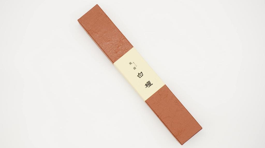 Dlouhá vůně santalového dřeva 90 g Obsahuje Spolehlivý Vyrobeno v Japonsku Přírodní vonná dřevěná surovina Založena ve 3. roce [Fuin Sandalwood] [Eirakuya Bunsei]