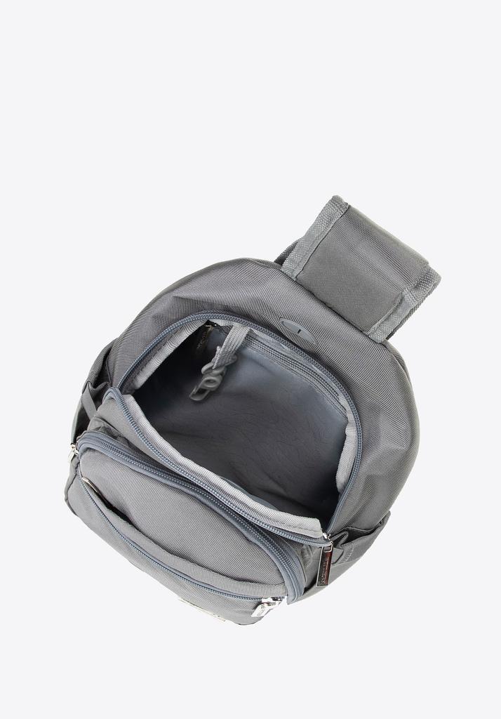 Wittchen Men's Gray Polyester Single Shoulder Backpack