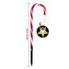 8PCS/Set Solar Operated Christmas Candy Cane Pathway Markers Lights With Stakes For Xmas Outdoor Patio Garden Walkway Decoration