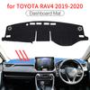 Car Dashboard Mat for Toyota RAV4 2019 2020 2025 2025 2025 2025 RAV 4 XA50 Hybrid Sunshade Protective Carpet Dash Mat Dashmat
