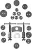 Brake piston press kit 22 pcs KD10784