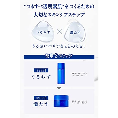 SEKKISEI Clear Wellness Natural Drip Lotion Body 200mL 1 Piece Colorless