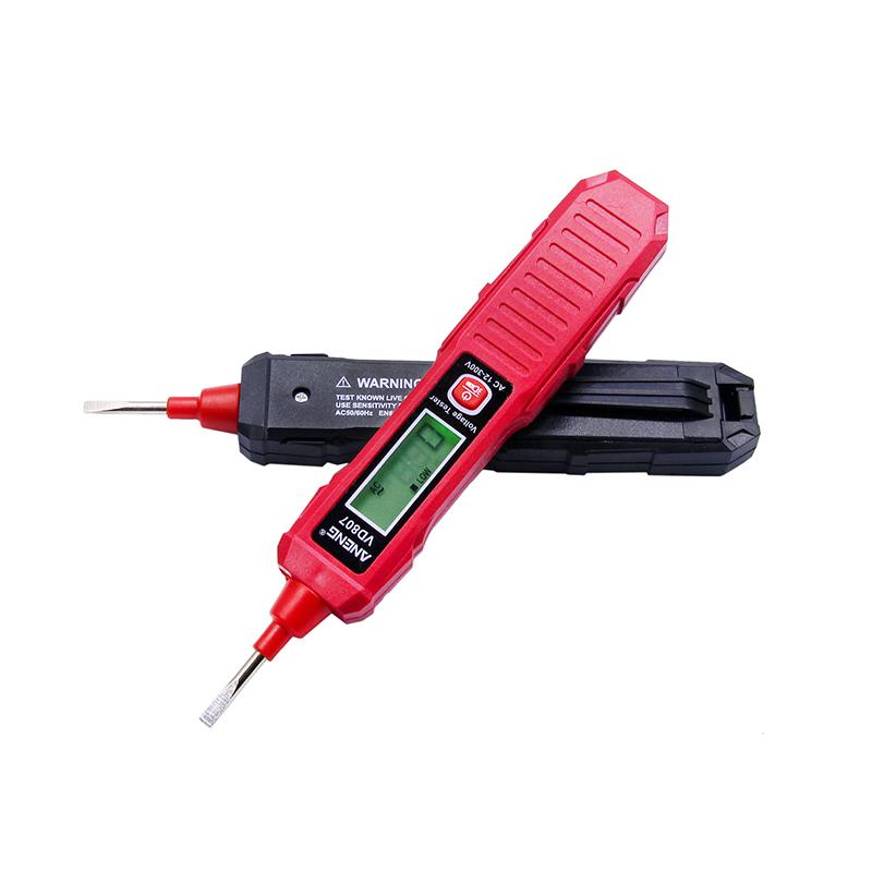 One-Word Induction Portable 50/60Hz Smart Electric Pen Tester Ncv Sensor Ac 12-300V Non-Contact Wire Detector Tools