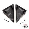 ESP1221 Side View Mirror Door Triangle Fender Trim Cover Set for Ford Transit MK8 T18 V363 2013-2024 2016818 2016819