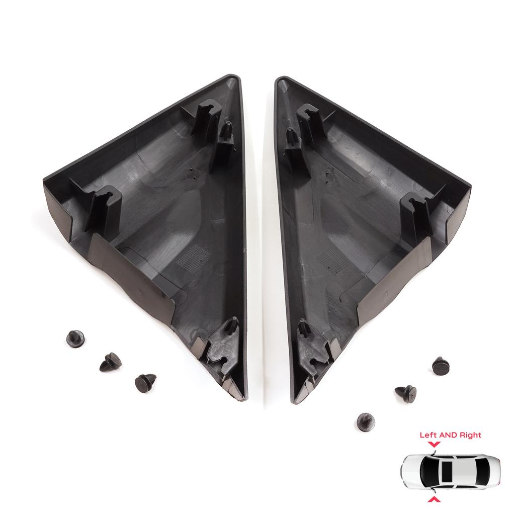 ESP1221 Side View Mirror Door Triangle Fender Trim Cover Set for Ford Transit MK8 T18 V363 2013-2024 2016818 2016819