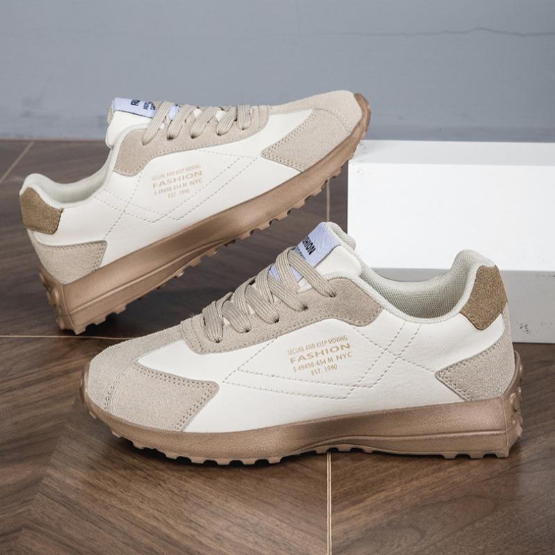 Women's New Casual Versatile Leather Soft-soled Forrest Gump Shoes