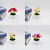 Artificial Chrysanthemum Mini Plant With Plastic And Fabric For Home Decor And Photography Props