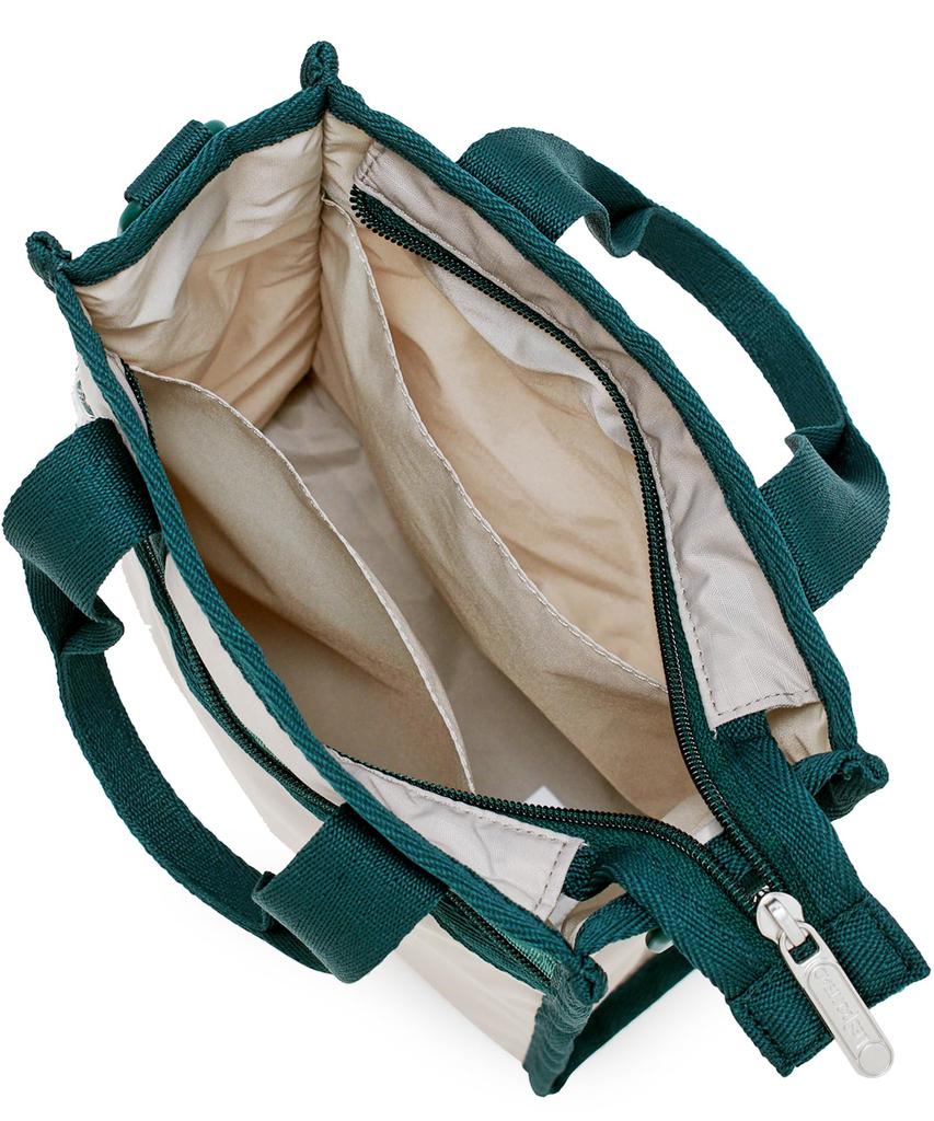 Official Shoulder Bag MINI Green [LeSportsac] N/S TOTE/3714/Driftstone/Eden