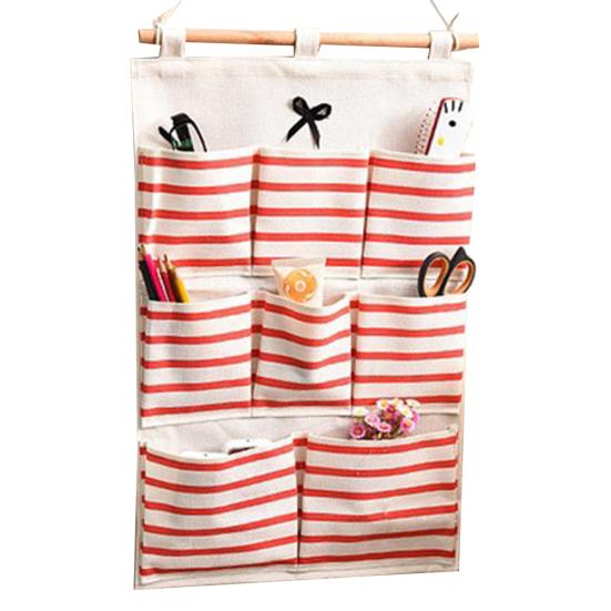 Storage Bag Large Capacity Hanging Long-lasting Lightweight Washable Storage Pouch for Home