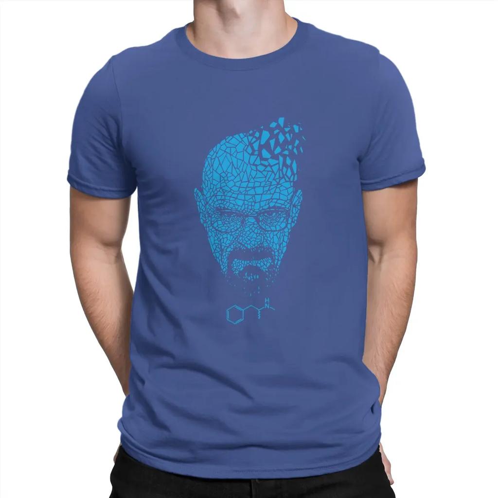 Main Character T-Shirt for B-Breaking Bad Funny 100% Cotton Tees Round Neck Short Sleeve T Shirts Unique Clothes Unisex