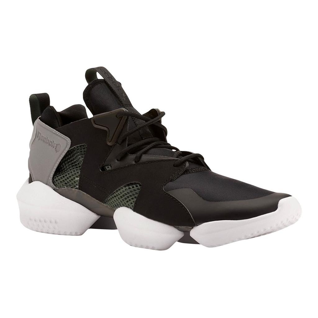 Reebok 3D Op. Low Top Running Shoes Unisex sneaker Gray Black Green CN3911