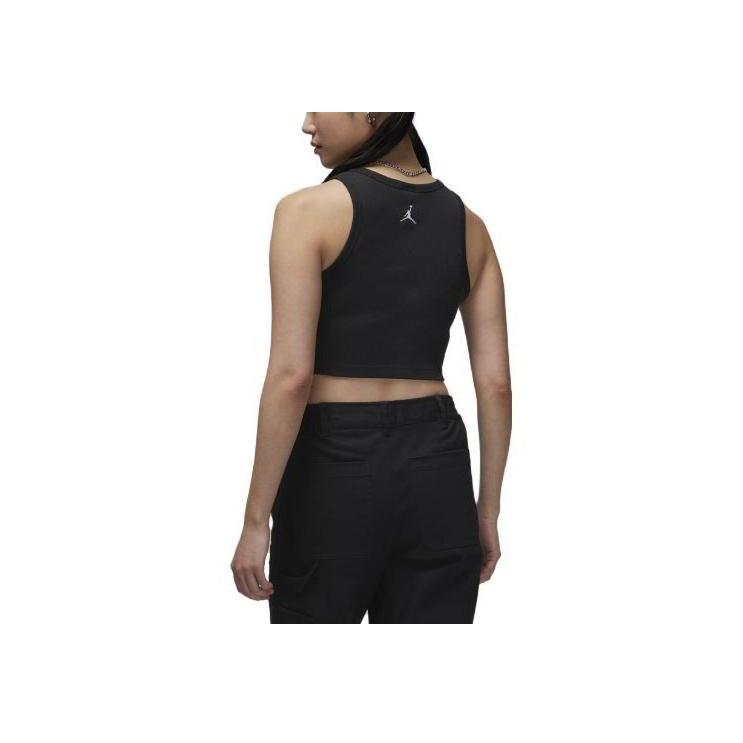 New Jordan Sleeveless Sports Shirts Women's Black DX4701-010