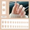 Medium-Length Square-Shaped Nail Tips For Fair Skin Tone