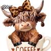 Coffee Corner Shelf Accessory 2Pcs Cow Figurine Cute Resin Animal Statue for Home Desk Calf Bar Decor Cafe Style Tabletop Ornament Creative