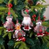 Christmas Doll Pendant Christmas Tree Ornament Forest Claus Pendant Pygmy Doll Small Pendant