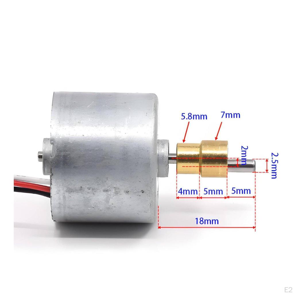 ThreePhase Brushless Motor Double Ball Bearing DC Low Electrical Potential BLDC