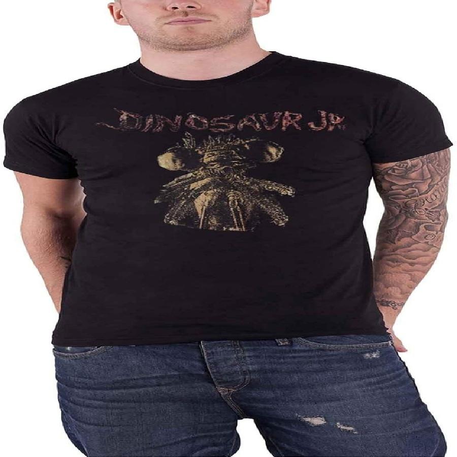 Dinosaur Jr T Shirt Bug Band Logo Give A Glimpse Official Mens Black Size XXL XXXXXL