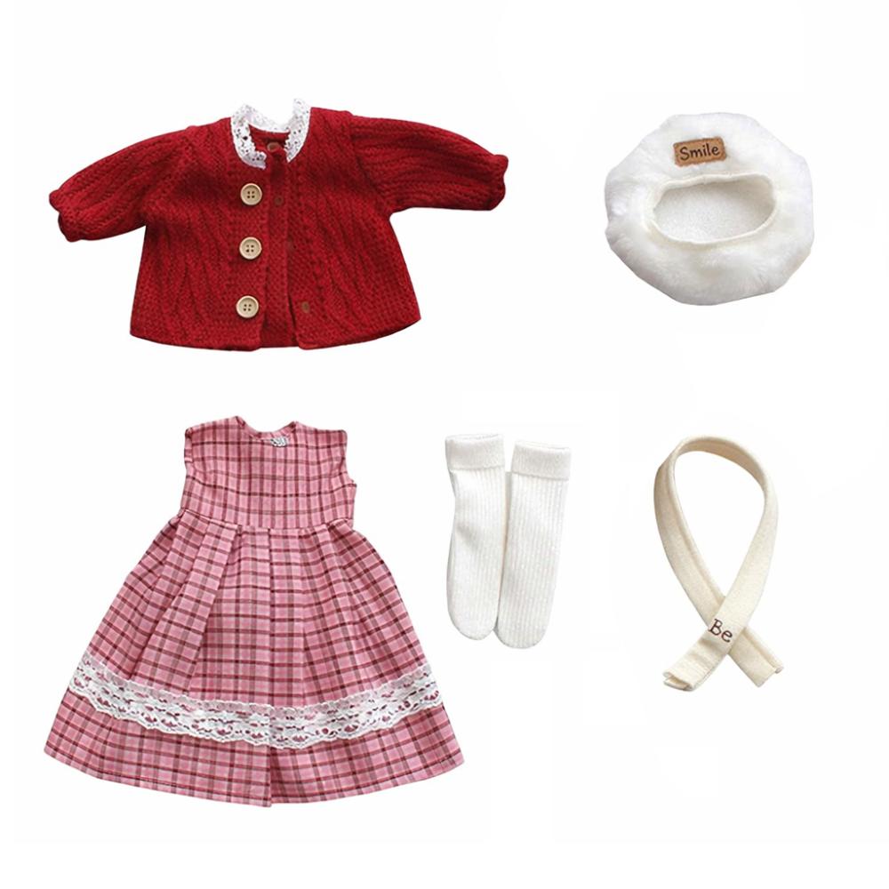 

DIY 30см Одяг для ляльок Міні-сукня для ляльки Модний комбінезон для ляльок BJD 30см Style 3