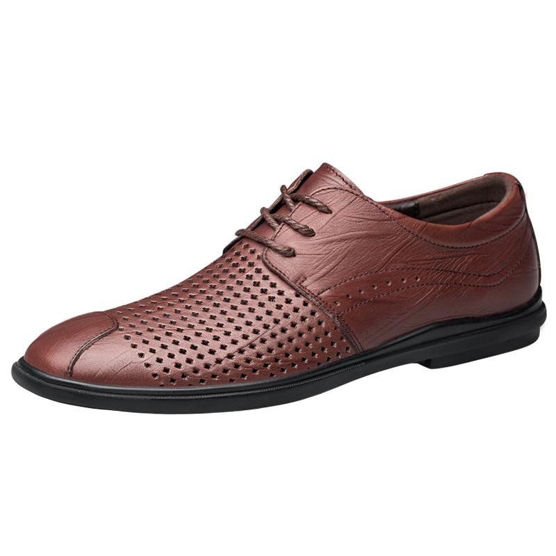 British Style Men's Genuine Leather Shoes Groom's Wedding Shoes High-end Banquet Men's Interview Business Shoes Free Delivery