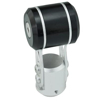 Lunsom T-Shape Shift Knob Metal Gear Shift Knob Push for Automatic and Manual Car (Black)