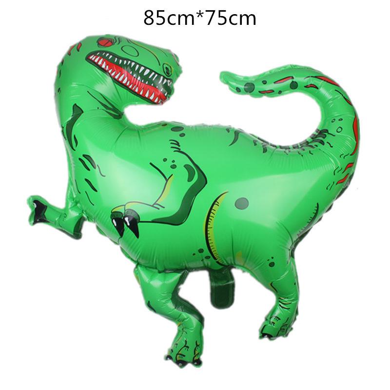 5pcs Dinosaur Aluminum Film Balloon, Triceratops Tyrannosaurus Rex Dinosaur Theme Party Decorative Balloon