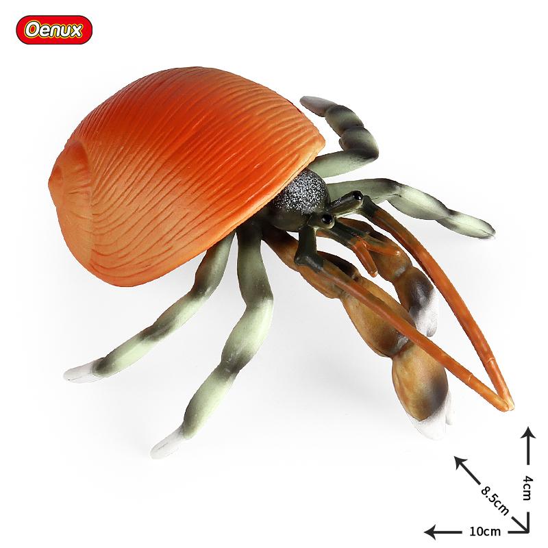 Oenux Ocean Animals Simulation Hermit Crab Nautiloidea Octopus Sea Life Model Figurines Action Figures Collection Kids Toy Gift