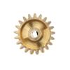 3Pcs RC Car Gear Copper M0.8 3.175mm Diameter Remote Control Car Motor Gear Replacement 19T