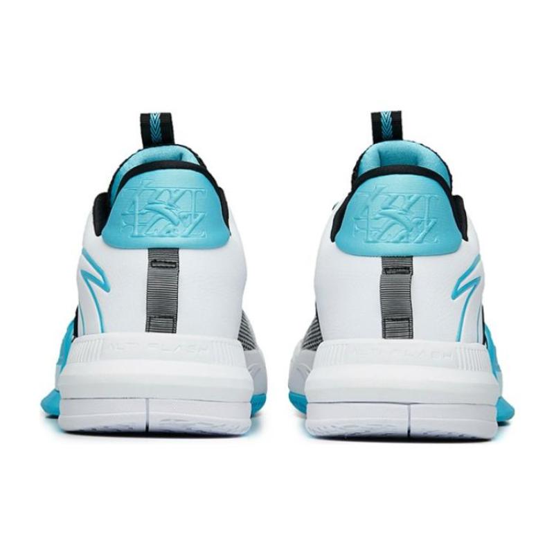 Anta Qingkuang TD Wear-Resistant Low-Top Performance Basketball Shoes Men's Black Blue White Sneakers 112221618-1