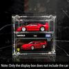 1/64 Model Cars Acrylic Display Case Fit For Mini Size Minigt Tomica Assembled Dust Proof Box Cabinet Toy Vehicles