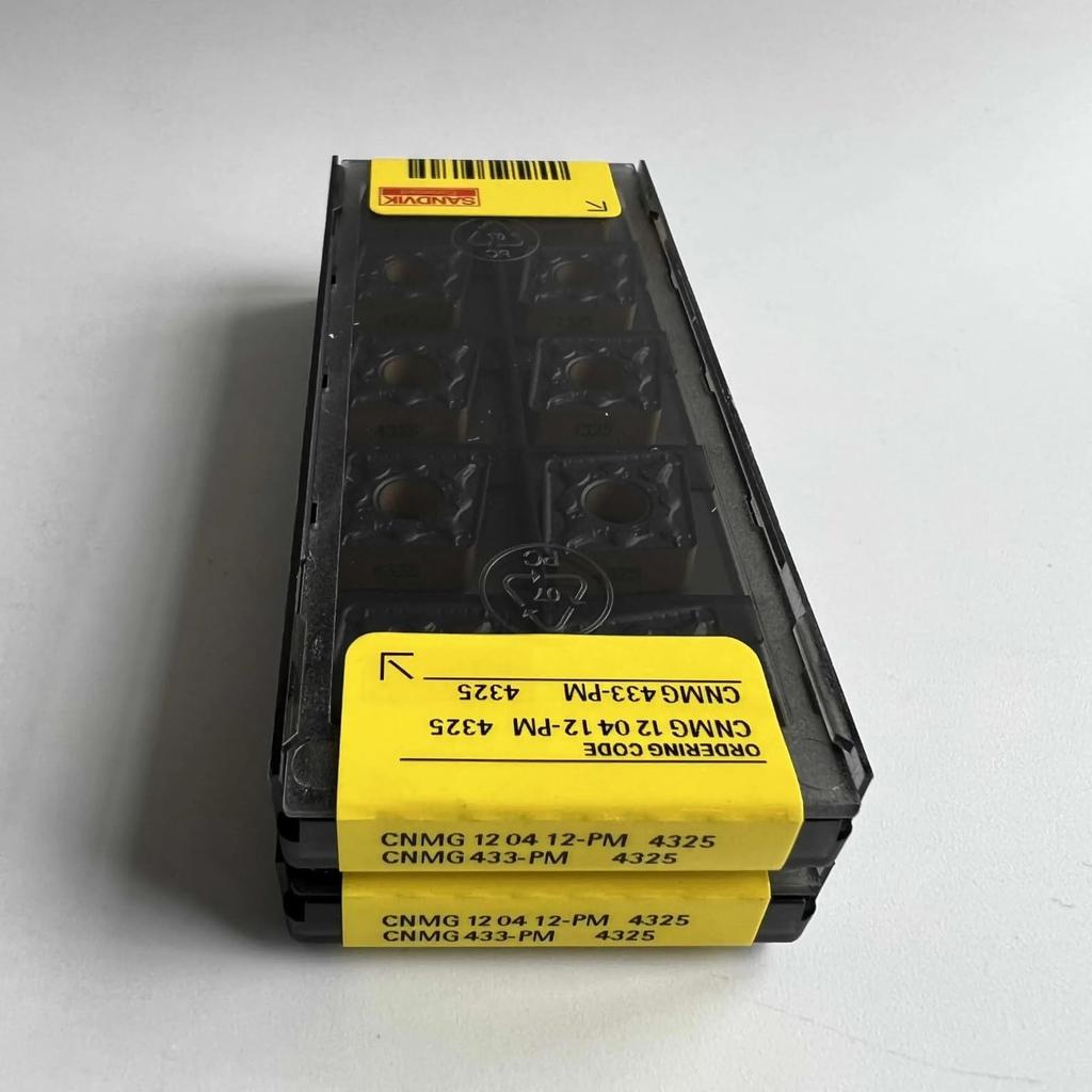 Original Sandvik / CNMG120412-PM 4325  / CNC lathe carbide blade 10 PCS