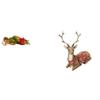 Resin Joseph Reindeer Sculpture Sleeping Jesus Elk Statue Decorative Desk Display Deer Figurine
