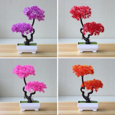 Beautiful Artificial Plant Decor Tree Gift Flower Room Wedding Real-like