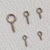 Stainless Steel Eyelet Screw Pendant for DIY Jewelry Accessories