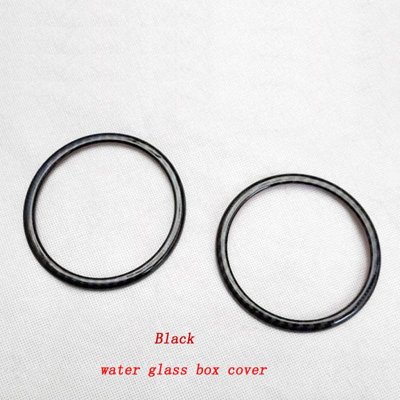 ABS Chrome Dashboard Air Vent Trim Cover Bezel Interior Garnish Front Water Glass Box Cover for Nissan NV200 Evalia 2010 2018