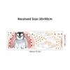 Cartoon Cute Star Rainbow Cloud Penguin Wall Stickers Decoration for Bedroom Wall Decals Kids Room Nursery Home Living Room