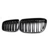 Car Front Bumper Grilles Kidney Racing Grill For BMW X1 F48 F49 2016- Double Slat Replacement Grille Accessories