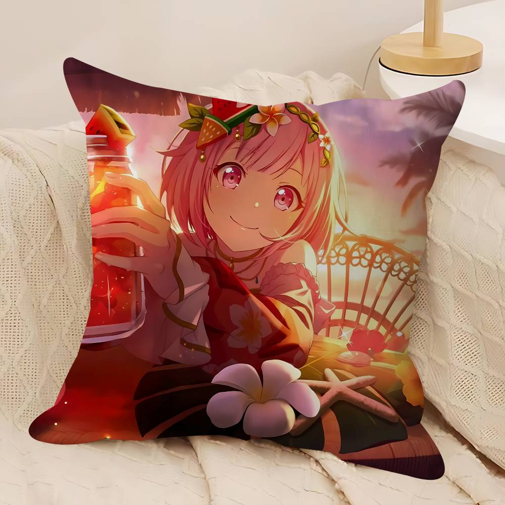 

Project SEKAI Emu Otori Pillow Cover Design Cushion Cover Decor Holiday Decorati 12x12Inch