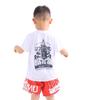 Kinder Wushu & Muay Thai Trainingsanzug - Atmungsaktiv, Lebhafte Boxshorts