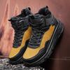 Winterstiefel Herren High-Top Wasserdicht Trendstiefel Outdoor Baumwollschuhe Sneaker Herren Dick Plus Warm Übergröße Schnee Wanderschuhe
