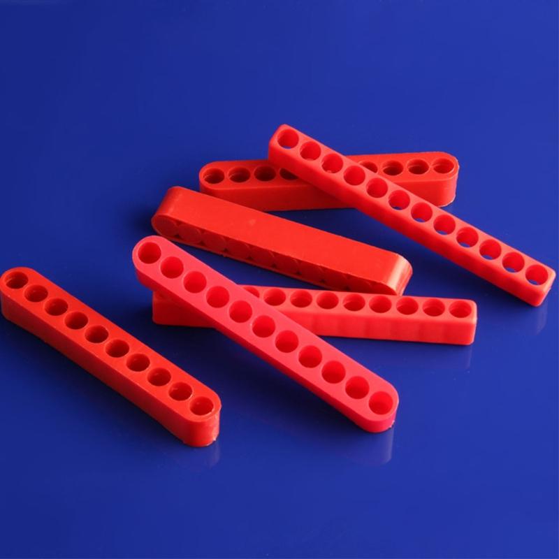 5 Pieces 12 Holes Hex Bit Organiser Screwdriver Bit Holder Plastic 1/4 Inch Hex Shank Drill Bit Storage for Case