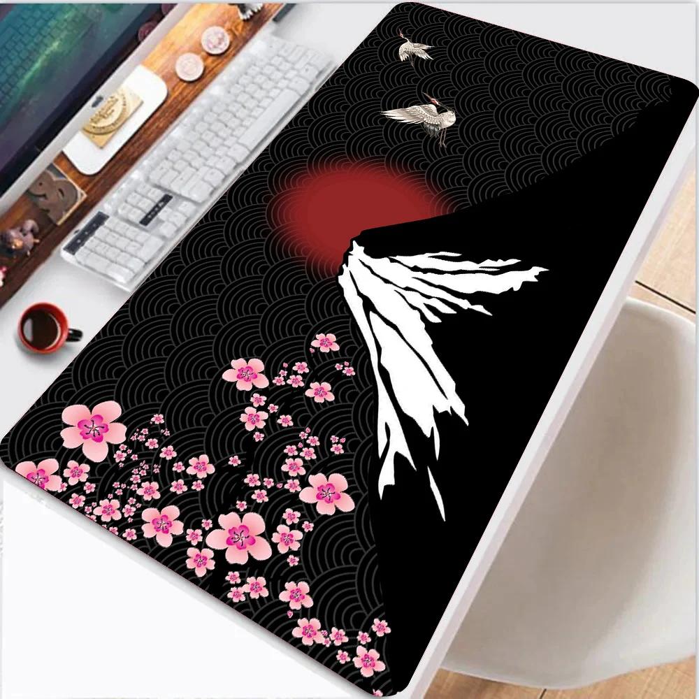 Mouse Mat Sakura Desk Mat Mouse Pad x Pad for Computer Mouse Desk Gadgets Gaming Mats Extended Pad Gamer Accessories