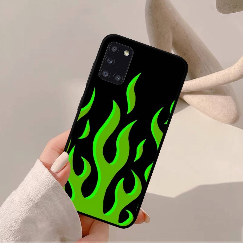 INS Einfachheit Kreativ Mode Flamme Feuer Handyhülle Für Samsung A 52 53 21 32 13 12 71 31 51 40 72 73 70 22 42 50 30 20 21