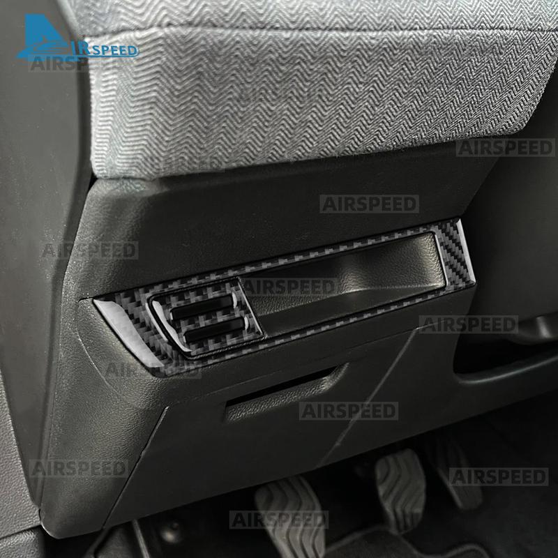Real Soft Carbon Fiber Sticker Trim LHD For Renault Clio 5 MK5     2024 2025 Car Driver's Storage Box Frame